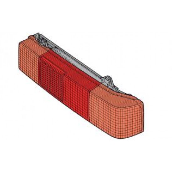 FANALE POST. DX ROSSO 500 '94-98