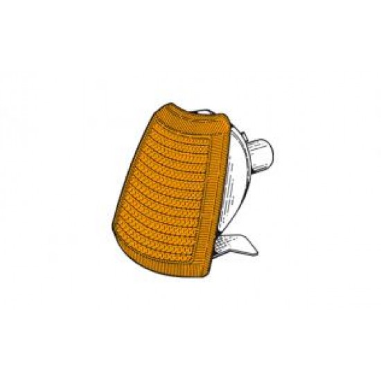 FANALE ANT. SX ARANCIO PEUGEOT 205->90
