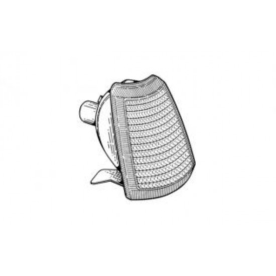 FANALE ANT. DX BIANCO PEUGEOT 205 ->90