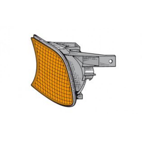 FANALE ANT. SX ARANCIO BMW SERIE 5 E34 '88-95