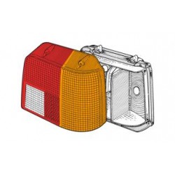 FANALE POST. SX PEUGEOT 205 ->90 COMPLETO DI PORTALAMPADE