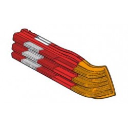 TRASPARENTE FANALE POST. DX MERCEDES 123