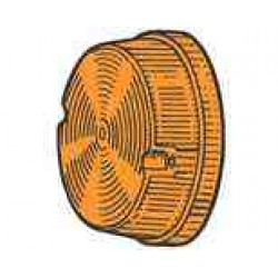 TRASPARENTE ANT. ARANCIO FIAT 625-693