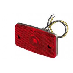 SEGNALATORE A LED ROSSO 24V.