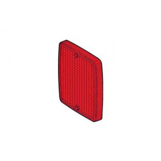 TRASPARENTE POST. ROSSO POSIZIONE DX/SX C/DIFF. BUS
