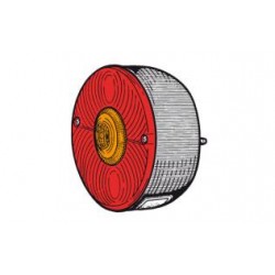 FANALE POST. ROTONDO C/LUCE TARGA TIR FANALE POST. ROTONDO C/LUCE TARGA TIR