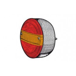 FANALE POST. ROTONDO C/LUCE TARGA TIR FANALE POST. ROTONDO C/LUCE TARGA TIR