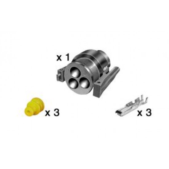KIT CONNETTORI PICCOLI FANALI POST. AUTOCARRI