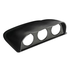 CARENATURA NERA 3 FORI PER STRUMENTI N3X52MM (2