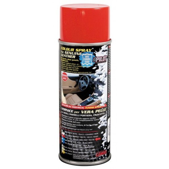 VERNICE SPRAY PER INTERNI VERA PELLE GRIGIO ML.400