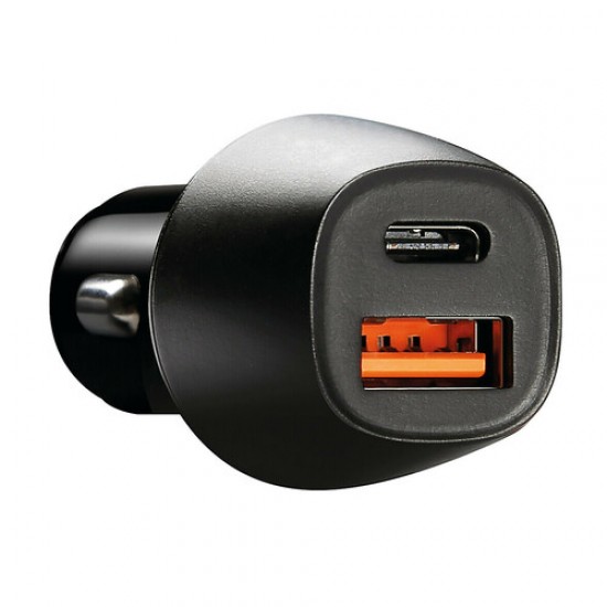 DOPPIA PRESA USB A+C 12/24V FAST CHARGE 18W