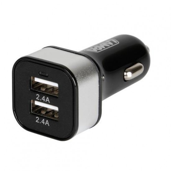 DOPPIA PRESA USB UNIV. 4800MA CON RICARICA VELOCE