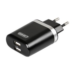 PRESA USB DA RETE 2XUSB CON RICARICA VELOCE UNIV.
