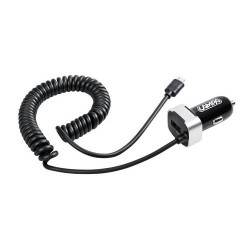 CARICABATTERIE MICRO USB CON PRESA 240MA 12/24V