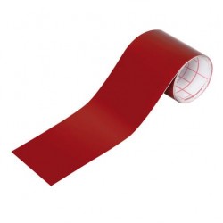 NASTRO TRASPARENTE ROSSO PER RIPARAZIONE FANALI 5X150CM.
