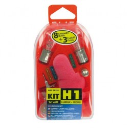 KIT LAMPADE EMERGENZA H1 12V. 11 PZ