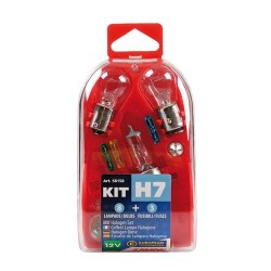KIT LAMPADE EMERGENZA H7 12V. 11 PZ.