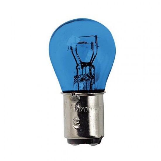 LAMPADE BLU 12V. 21/5W BAY15D A COPPIA