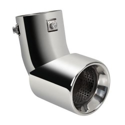 TERMINALE TS-68 INOX DIAM.40-62MM. ANGOLAZIONE REGOLABILE
