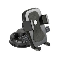 PORTA TELEFONO EASY-LOCK PRESSIONE + FISSAGGIO A VENTOSA