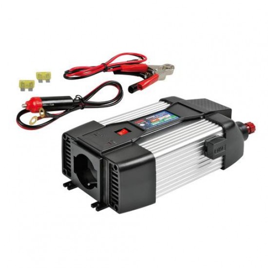 INVERTER 12V. 300/600W PURE SINE WAVE