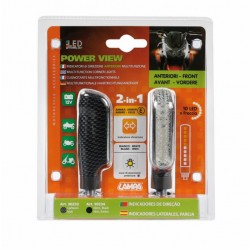 FRECCE ANT. LED CARBON LOOK MULTIFUNZIONI COPPIA