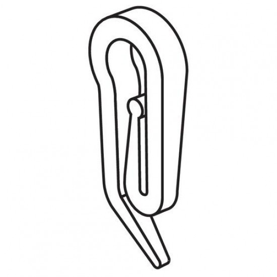 GANCI TENDE "G-5" SET 25 PEZZI, LM.98641,