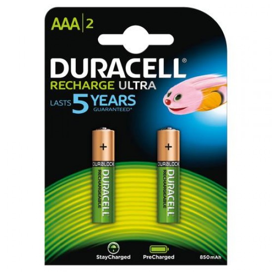PILA MINISTILO RICARICABILE AAA DURACELL PZ.2