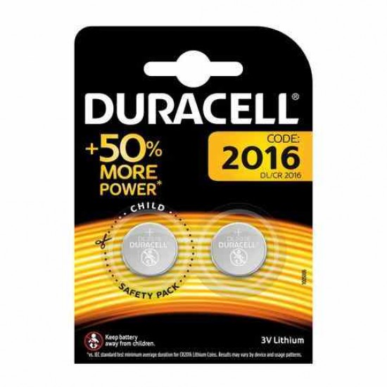 PILA BOTTON 2016 DURACELL PZ.2