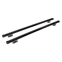 BARRE PORTATUTTO MIS. L IN ACCIAIO NERE CM.135 PZ.2