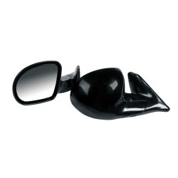 SPECCHI RACE 2 NERO CP. - FISSO  - REGOLAZIONE MANUALE ES.