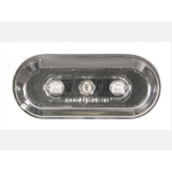 FRECCE OVALE 3 LED ALTA LUMINESCENZA CP. GOLF III/IV POLO IV- VENTO - PASSAT ES.