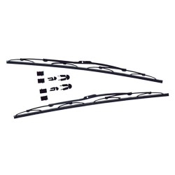 SPAZZOLE TERGI UNIVERSALI A COPPIA CM.38