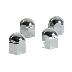 SET 20 PZ. COPRIBULLONI 17 MM. CROMATI