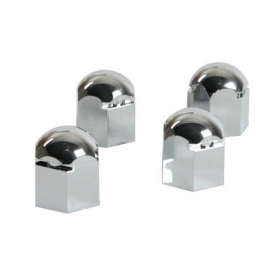 SET 20 PZ. COPRIBULLONI 17 MM. CROMATI
