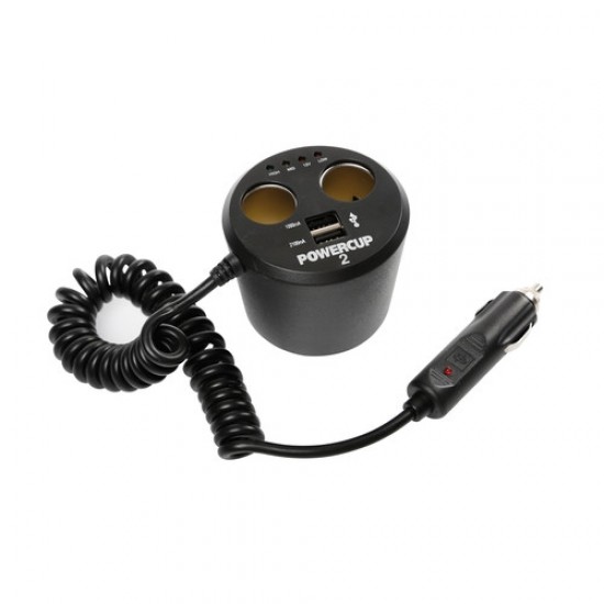 CIABATTA MULTIPRESA E TESTER BATTERIA 3 IN 1