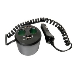 PRESE ACCENDI SIGARI 2+ 2 PRESE USB DUO 4-BT
