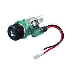 KIT ACCENDISIGARI EURO-STYLE ILLUMINATA PRESA 12V ACCENDISIGARI DIM. 22MM