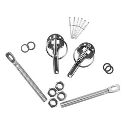 KIT GANCI COFANO COMPETIZIONE GC-0 IN LEGA DI ALLUMINIO