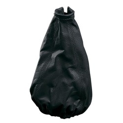 CUFFIA LEVA CAMBIO UNIVERSALE VERA PELLE NERA