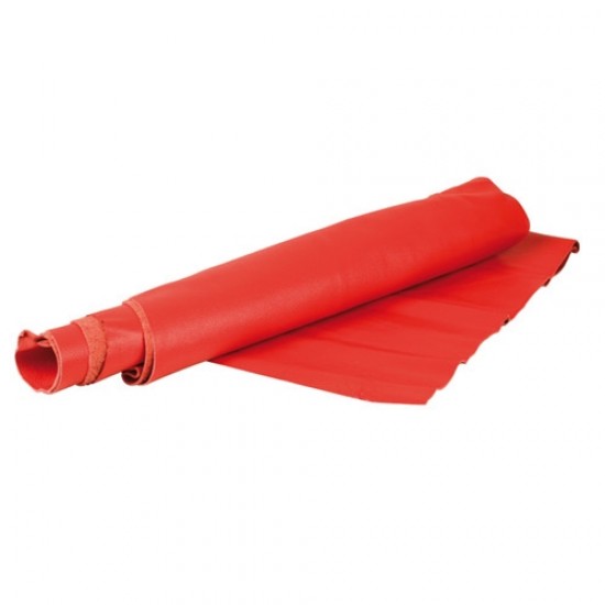 PELLE NATURALE ROSSA 1 MQ.  **OFFERTA** ES.