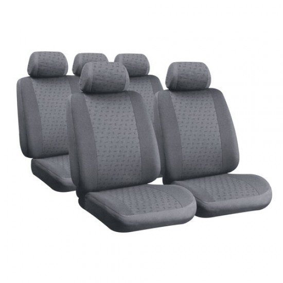 FODERE AUTO GLAMUR GRIGIO CHIARO SERIE