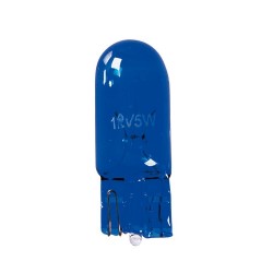 LAMPADE BLU-XE IN VETRO T10 5W. A COPPIA