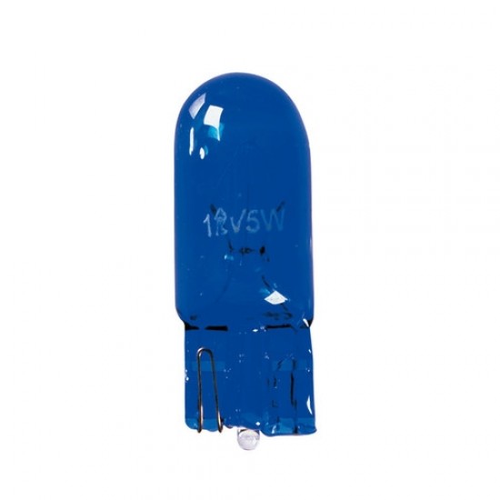 LAMPADE BLU-XE IN VETRO T10 5W. A COPPIA