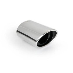 TERMINALE DI SCARICO TS-17 PILOT-2 RIV. INOX LUCIDATO DIAM.45-60 MM