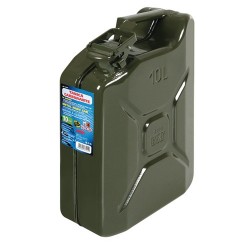 TANICA IN FERRO LT.10 VERDE MILITARE OMOLOGATA