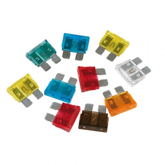 SET 10 FUSIBILI LAMELLARI ASSORTITI, LM.70080,