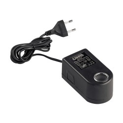TRASFORMATORE 220V. CA-->12V CC CON PRESA TIPO ACCENDISIGARI