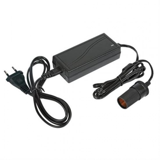 TRASFORMATORE 220/12V. 5,8A PRESA TIPO ACCENDISIGARI, LM.70145,
