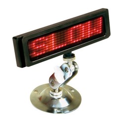 PANNELLO ELETTR. 12V MESSENGER COMPACT SCRITTE  4 CARATT. PIEDIST. TELEC. **OFFERTA** ES.
